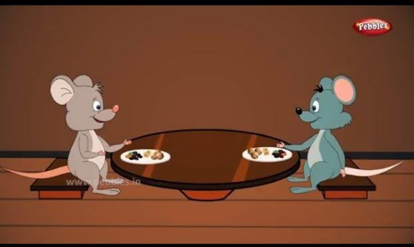 A Town Mouse and A County Mouse