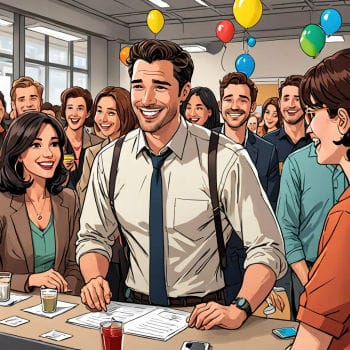 The children and the boy